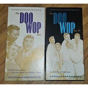 The Doo Wop Box Set And Box II CD Lot 2 Booklet Platters Frankie Lyman Dion